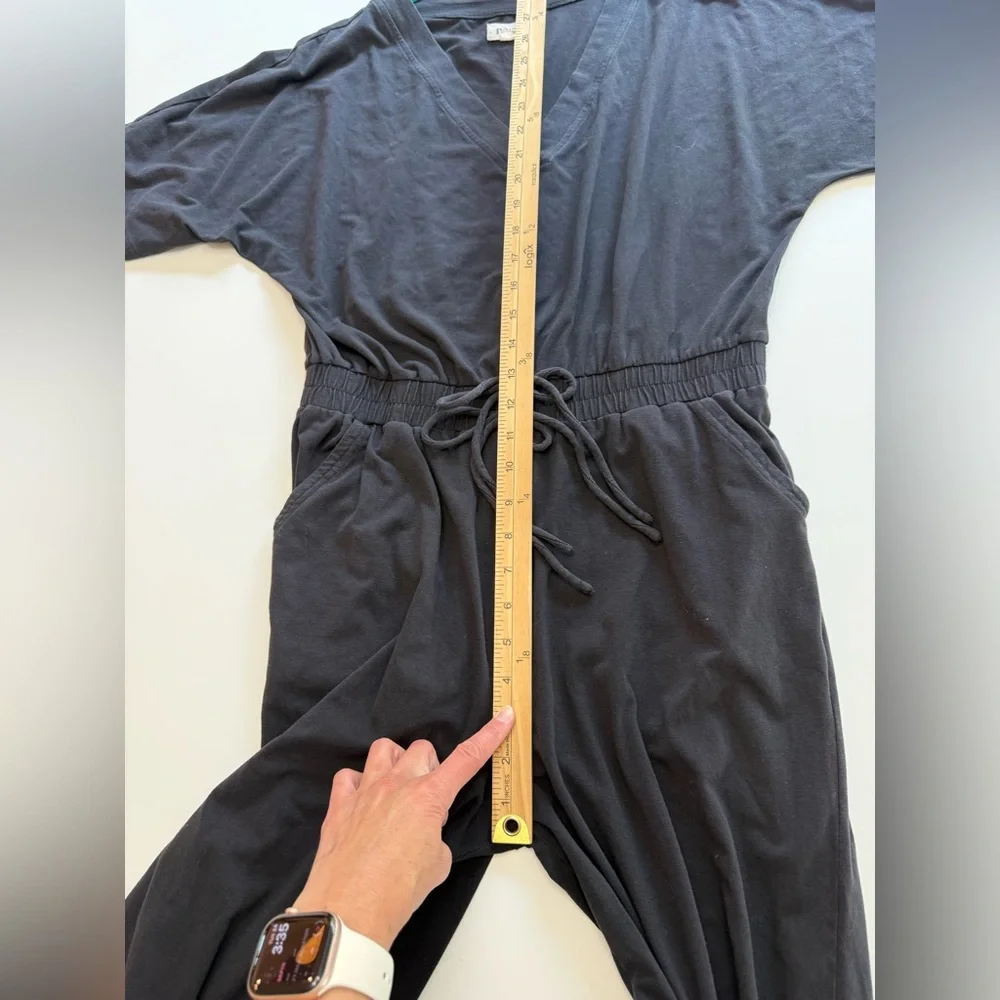 Pact Charlie Jumpsuit Black Sz Medium - Picture 7 of 16